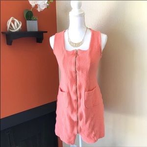 St. John Collection Summer Zip Front Dress